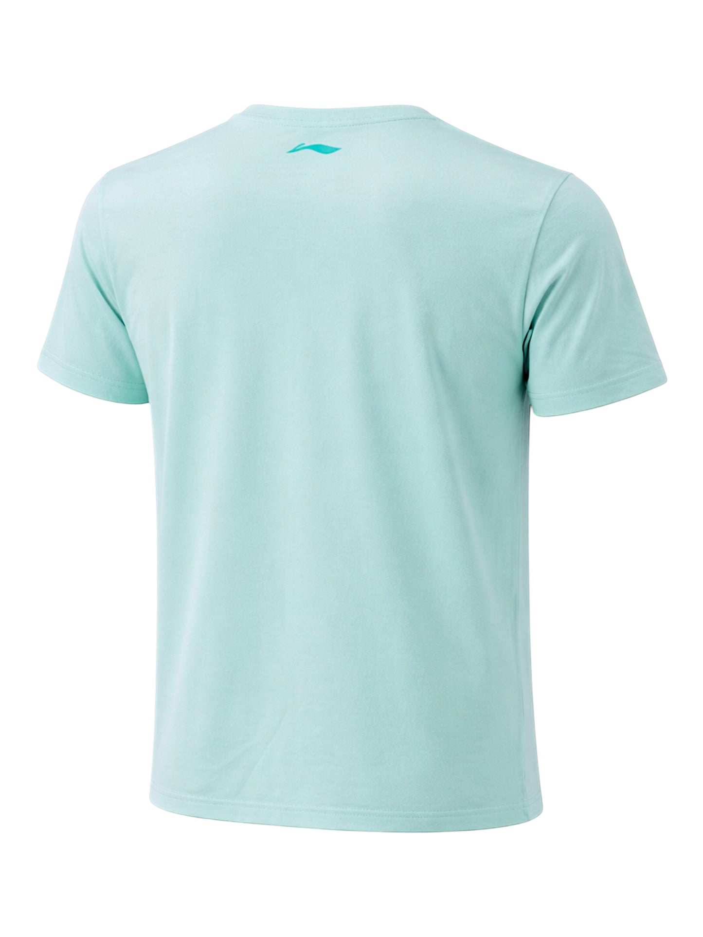 T-shirt de Tennis de Table Li-Ning AT-DRY BASE Turquoise Clair