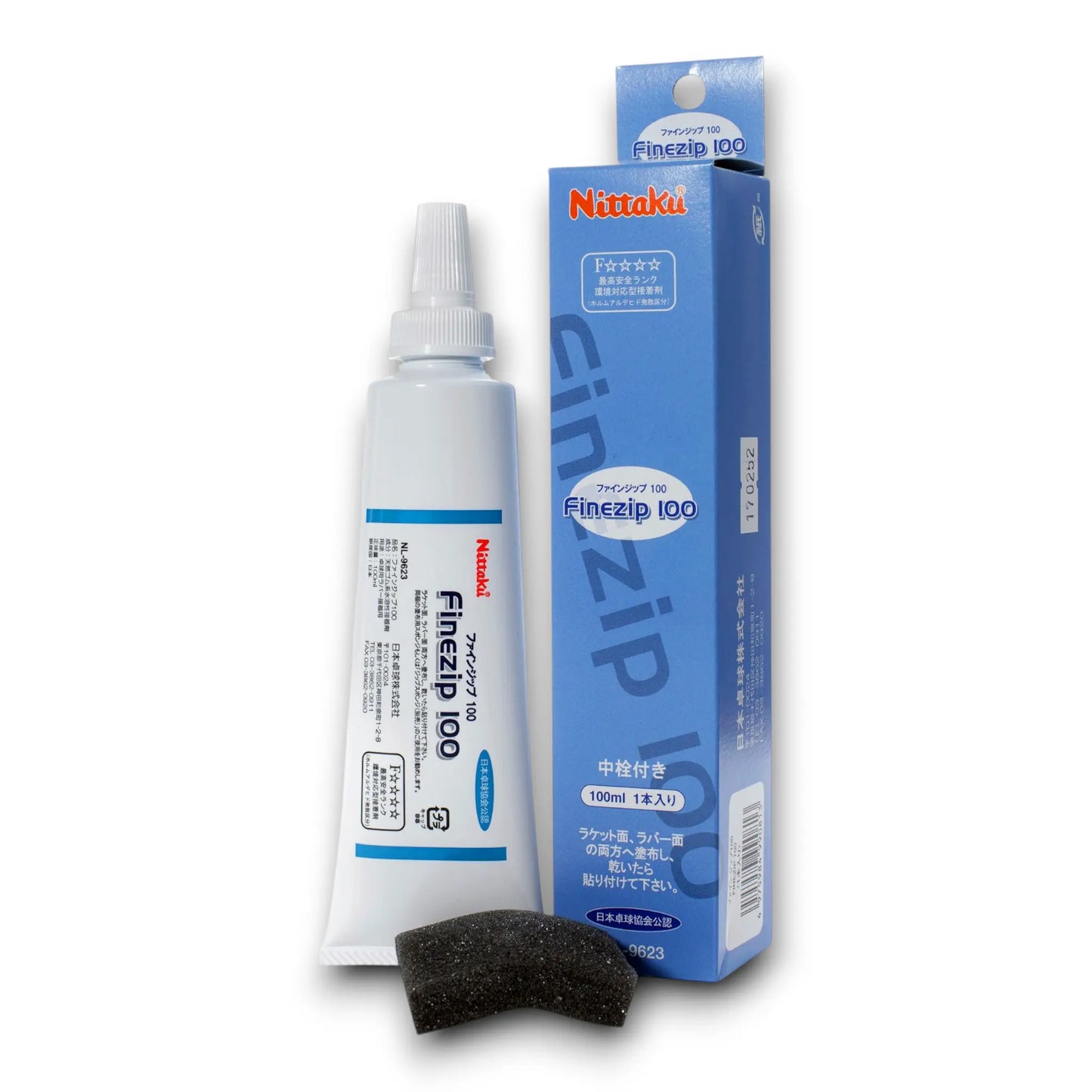 Nittaku Finezip – Professional Table Tennis Water-Based Glue (100ml)
