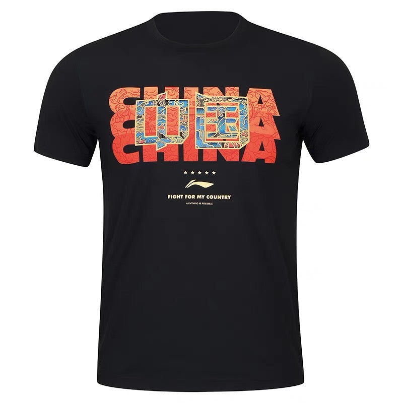 Table Tennis Li-Ning Chinese National Team 2022 Training T-Shirt