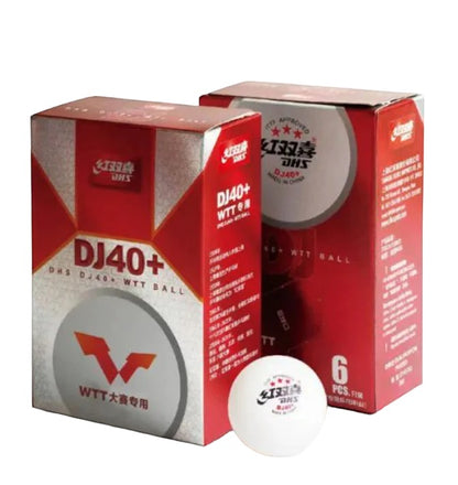 Balles de tennis de table DHS - DJ 40+ WTT