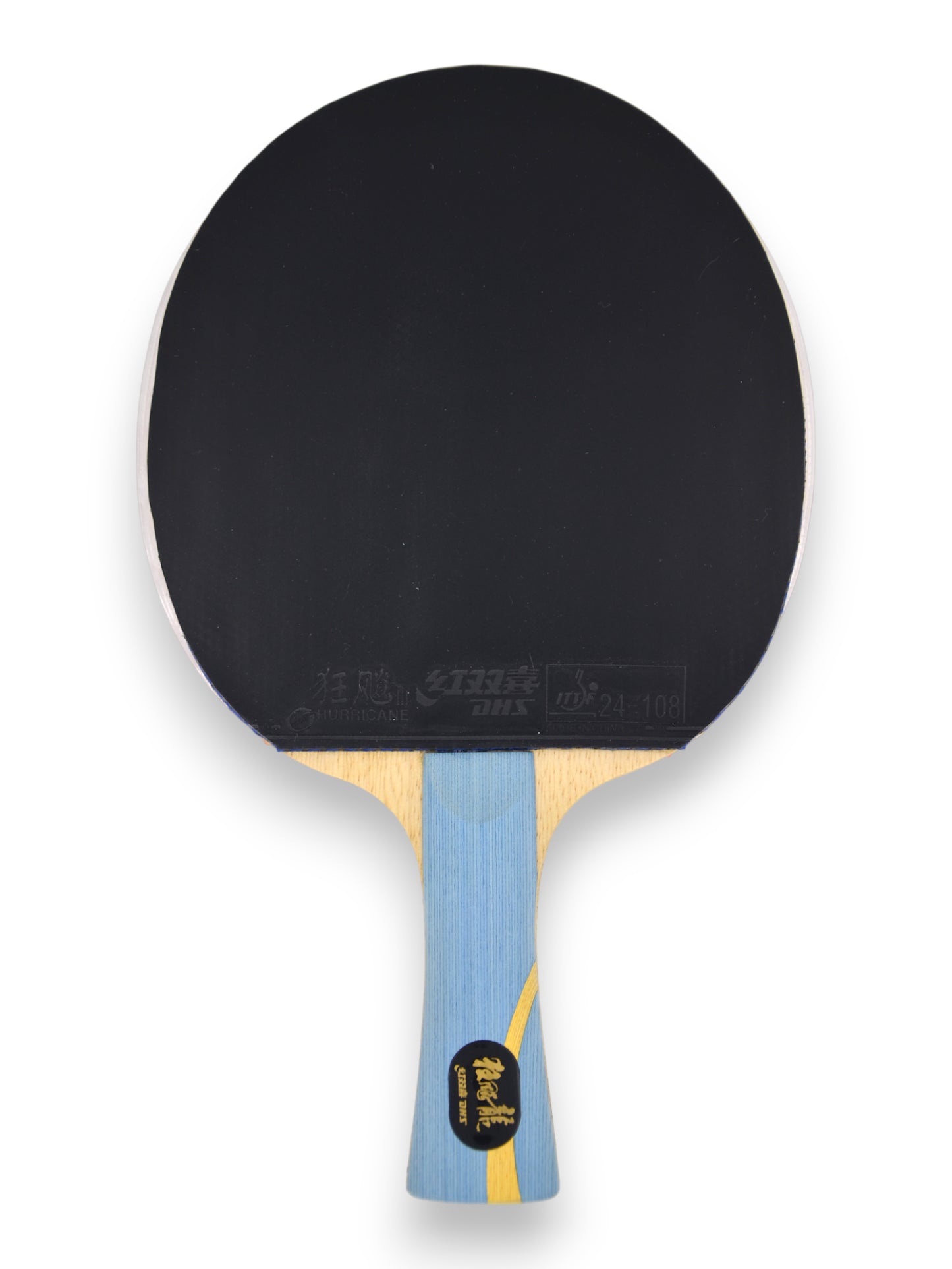 DHS W968 CHEN MENG Personal Blade + Hurricane 3 Rubbers