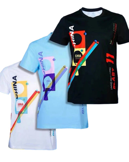 Li-Ning Training T-Shirt - Ping Pong Blast