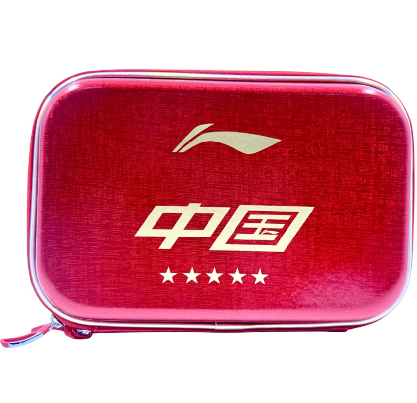 Étui de Raquette de Tennis de Table Li-Ning– Équipe nationale chinoise - ROUGE