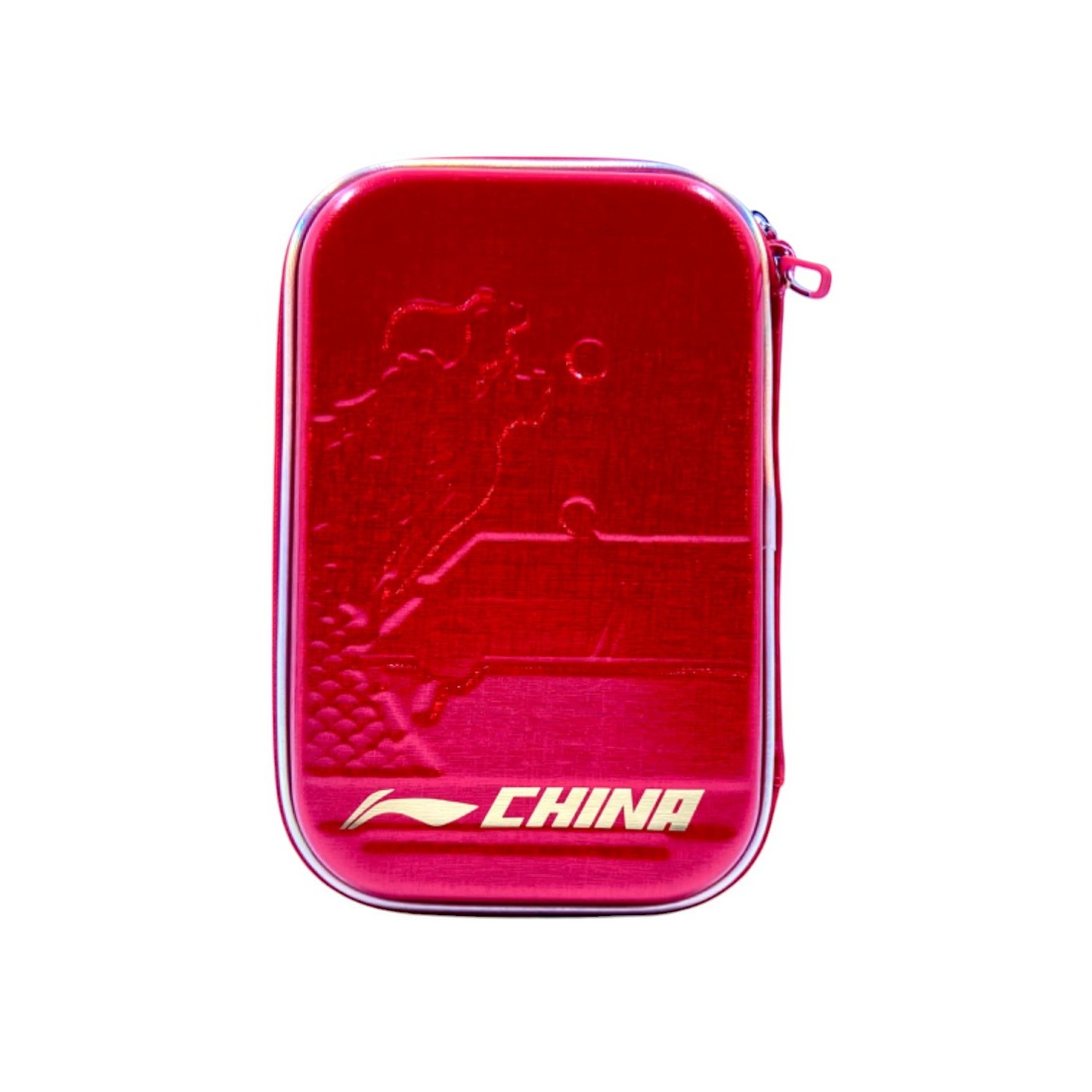 Étui de Raquette de Tennis de Table Li-Ning– Équipe nationale chinoise - ROUGE