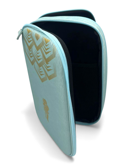 Étui de Raquette de Tennis de Table  Li-Ning Wang Manyu Signature - Bleu Clair
