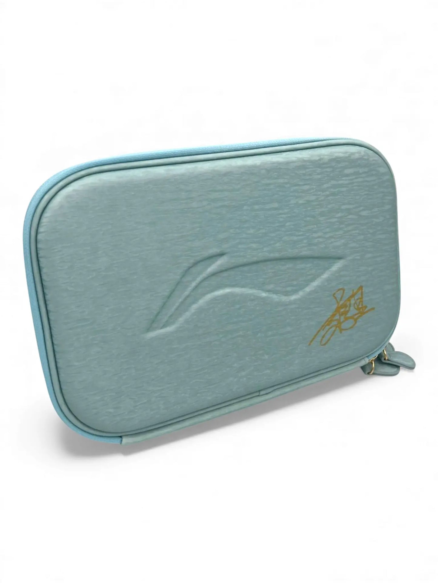 Étui de Raquette de Tennis de Table  Li-Ning Wang Manyu Signature - Bleu Clair
