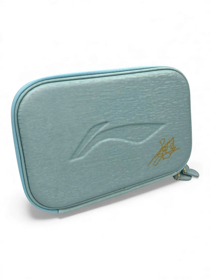Étui de Raquette de Tennis de Table  Li-Ning Wang Manyu Signature - Bleu Clair