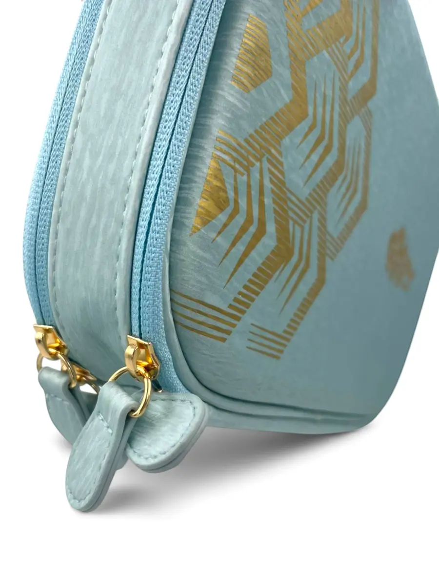 Étui de Raquette de Tennis de Table  Li-Ning Wang Manyu Signature - Bleu Clair