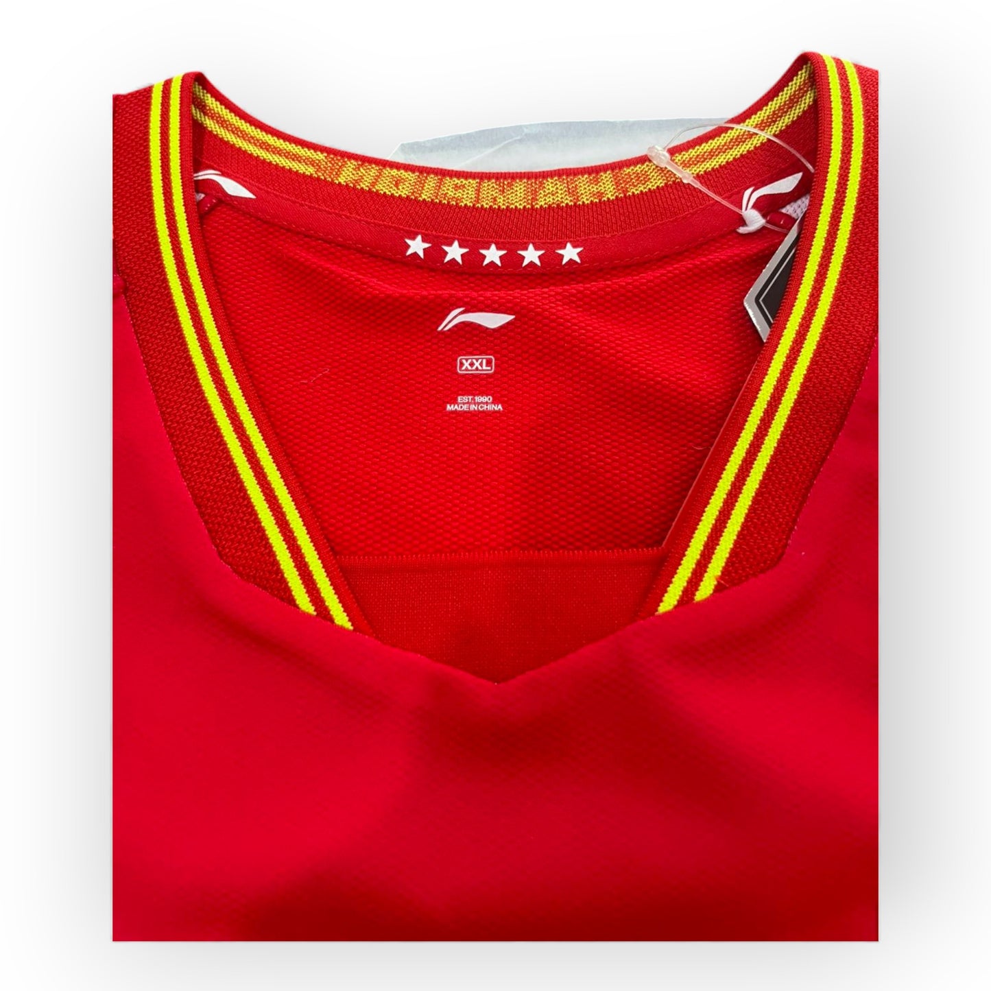 Li-Ning – China National Team 2023 Competition Shirt- Red |  Table Tennis Jersey