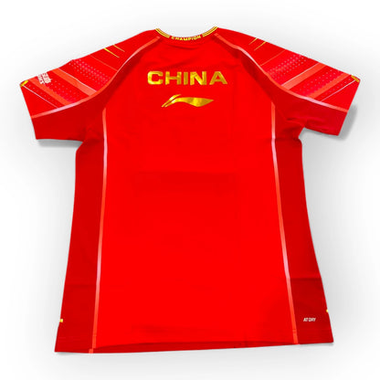 Li-Ning – China National Team 2023 Competition Shirt- Red |  Table Tennis Jersey