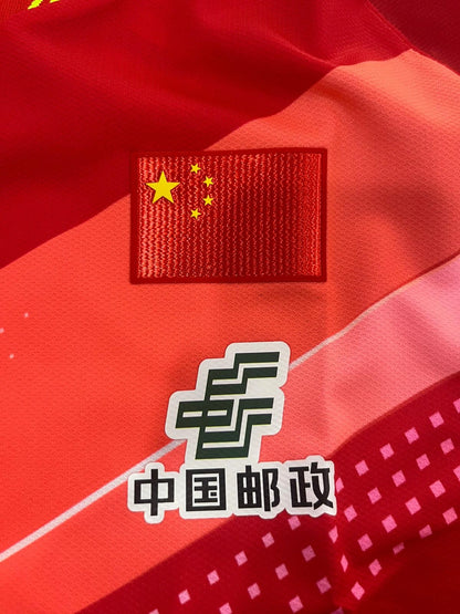 Li-Ning – China National Team 2023 Competition Shirt- Red |  Table Tennis Jersey