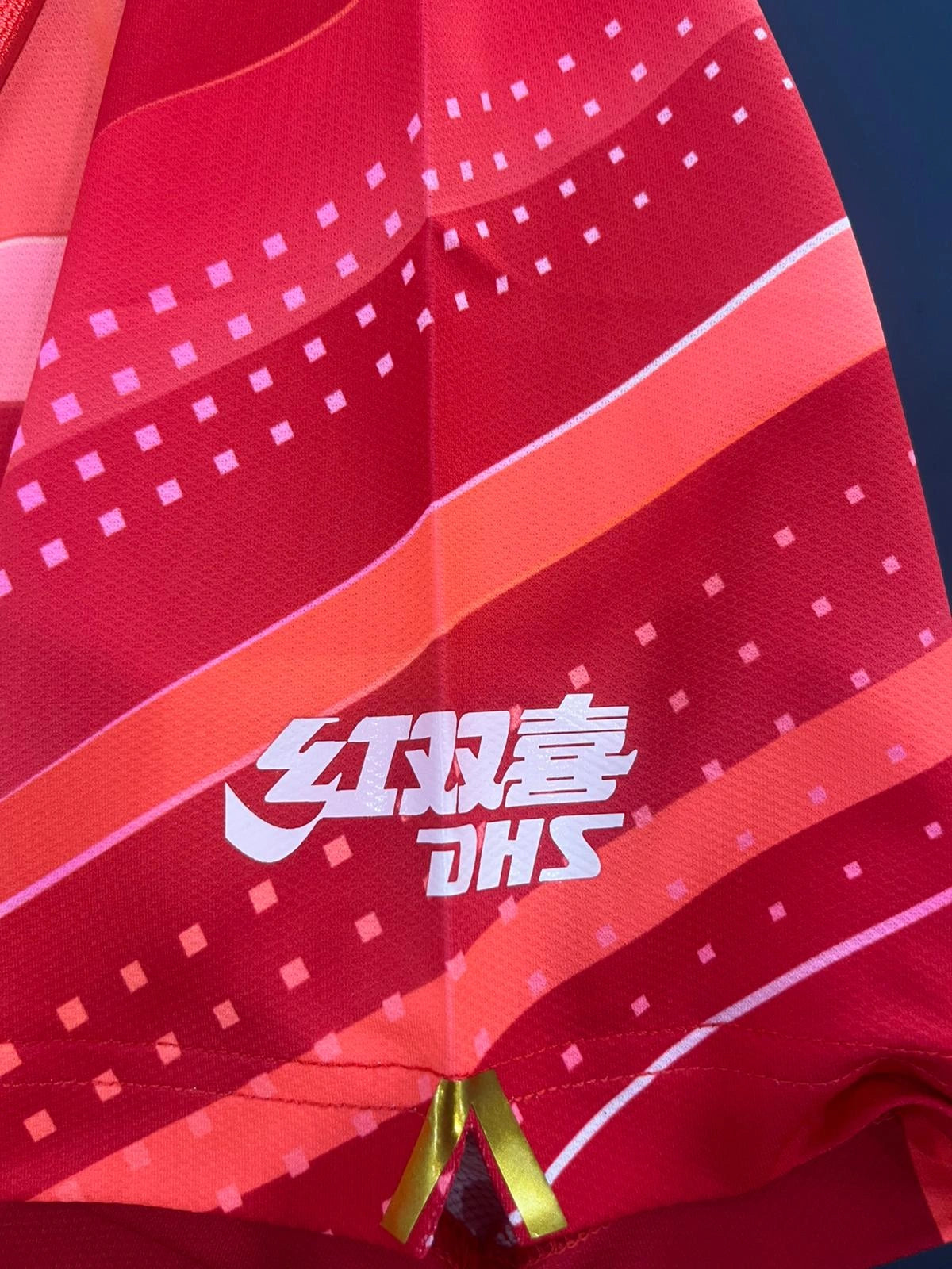 Li-Ning – China National Team 2023 Competition Shirt- Red |  Table Tennis Jersey