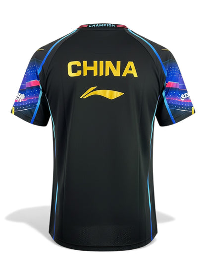 Li-Ning – China National Team 2023 Competition Shirt- Black |  Table Tennis Jersey