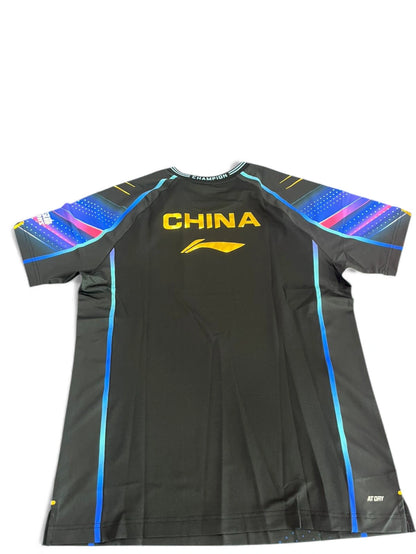 Li-Ning – China National Team 2023 Competition Shirt- Black |  Table Tennis Jersey