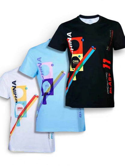  Li-Ning – T-shirt d’entraînement – Ping Pong Blast