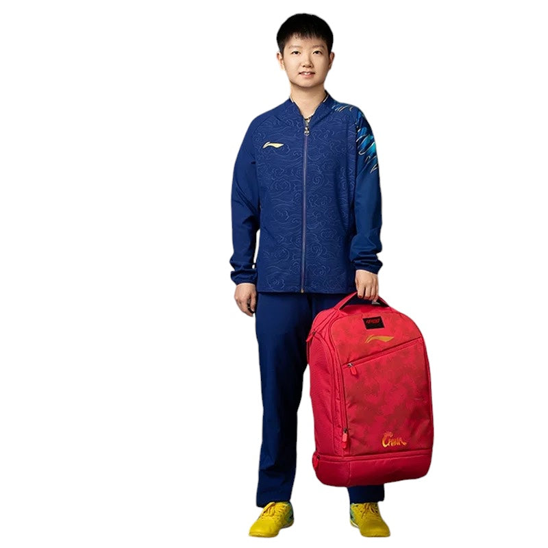 Paris Olympics 2024 Bagpack Li-Ning Chinese National Team Table Tennis (Red)
