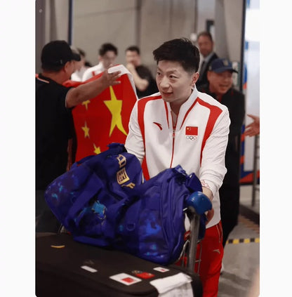 Sac de tennis de table Li-Ning – Équipe nationale chinoise JO Paris 2024 (Rouge)
