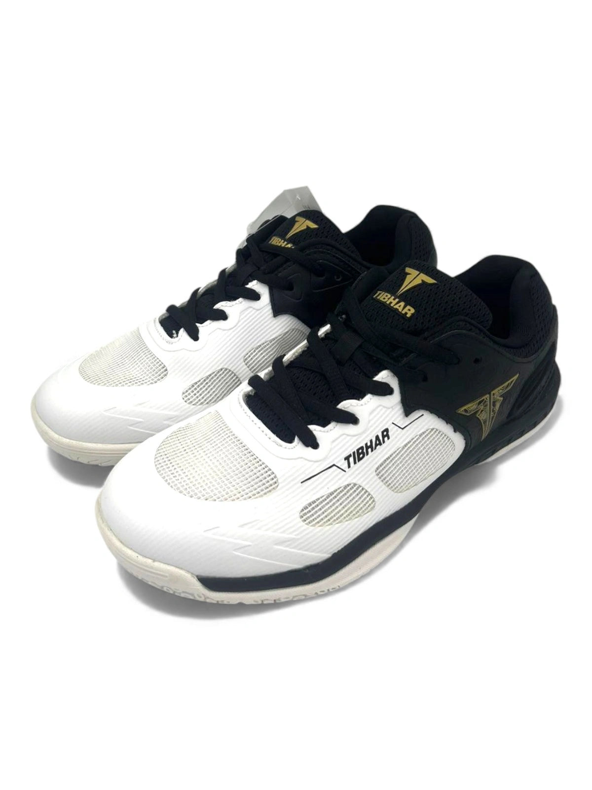 Ping Pong Shoes - Tibhar - Fly Wing 2.0 White/BlackGold
