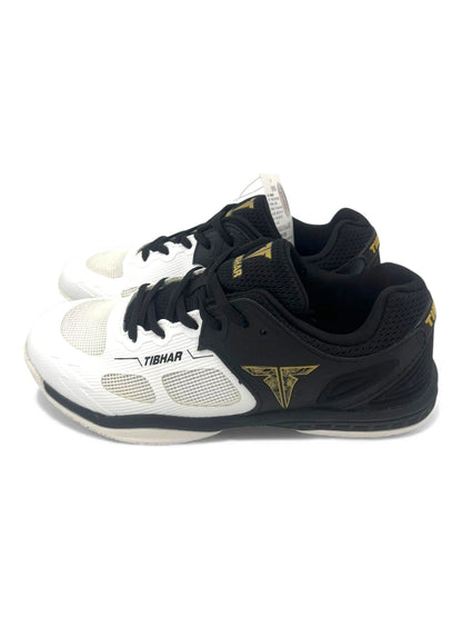 Ping Pong Shoes - Tibhar - Fly Wing 2.0 White/BlackGold
