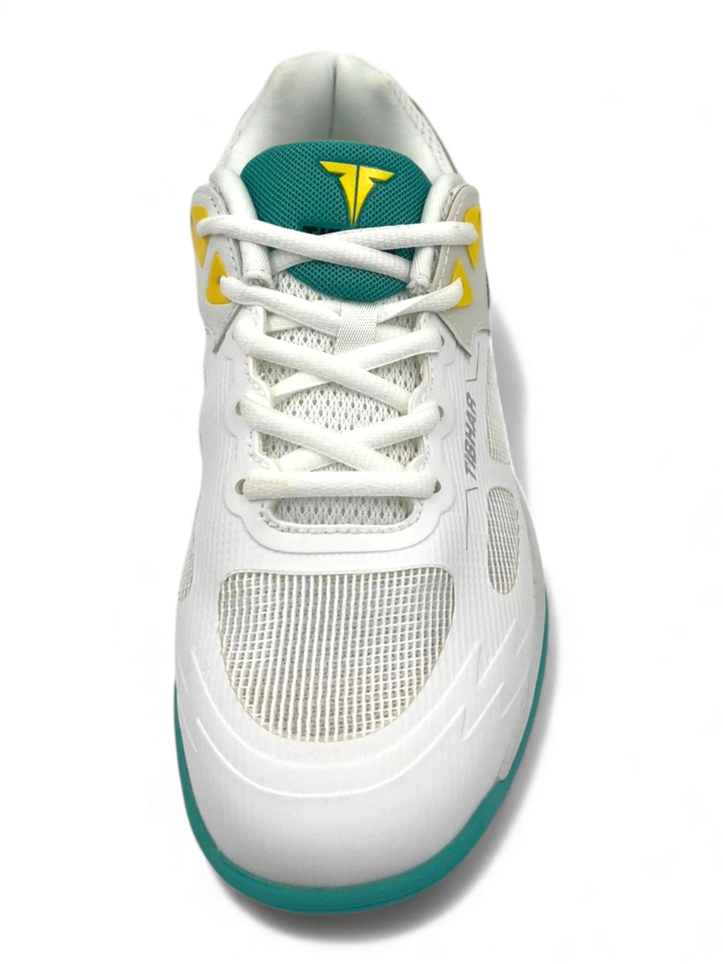 Ping Pong Shoes – Tibhar - Fly Wing 2.0 white/Turquoise Blue  Lightweight