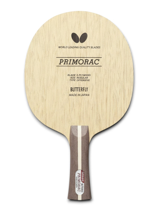 Butterfly PRIMORAC - All-Wood Offensive Table Tennis Blade