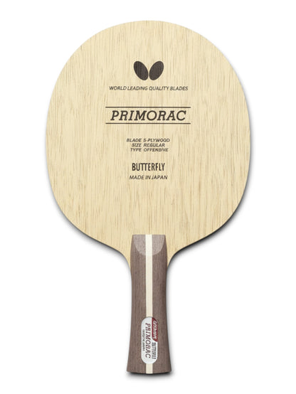 Butterfly PRIMORAC – Offensiv-Tischtennisschläger aus Vollholz