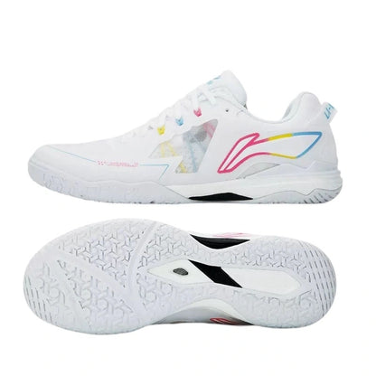 Chaussures de ping-pong - Li Ning New Kirin 3.0 2024(Blanc/Bleu/Jaune/Rose)