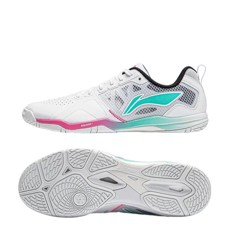 Chaussures de ping-pong - Li-Ning Hawkeye 2.0 PRO (vert/rose/violet)