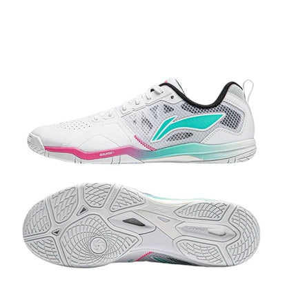 Chaussures de ping-pong - Li-Ning Hawkeye 2.0 PRO (vert/rose/violet)
