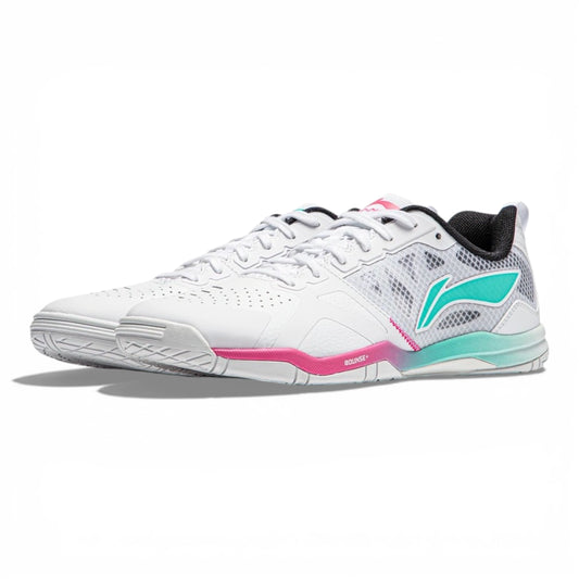 Ping Pong Shoes – Li-Ning - Hawkeye 2.0 PRO Table Tennis Shoes (Green / Pink / Violet)
