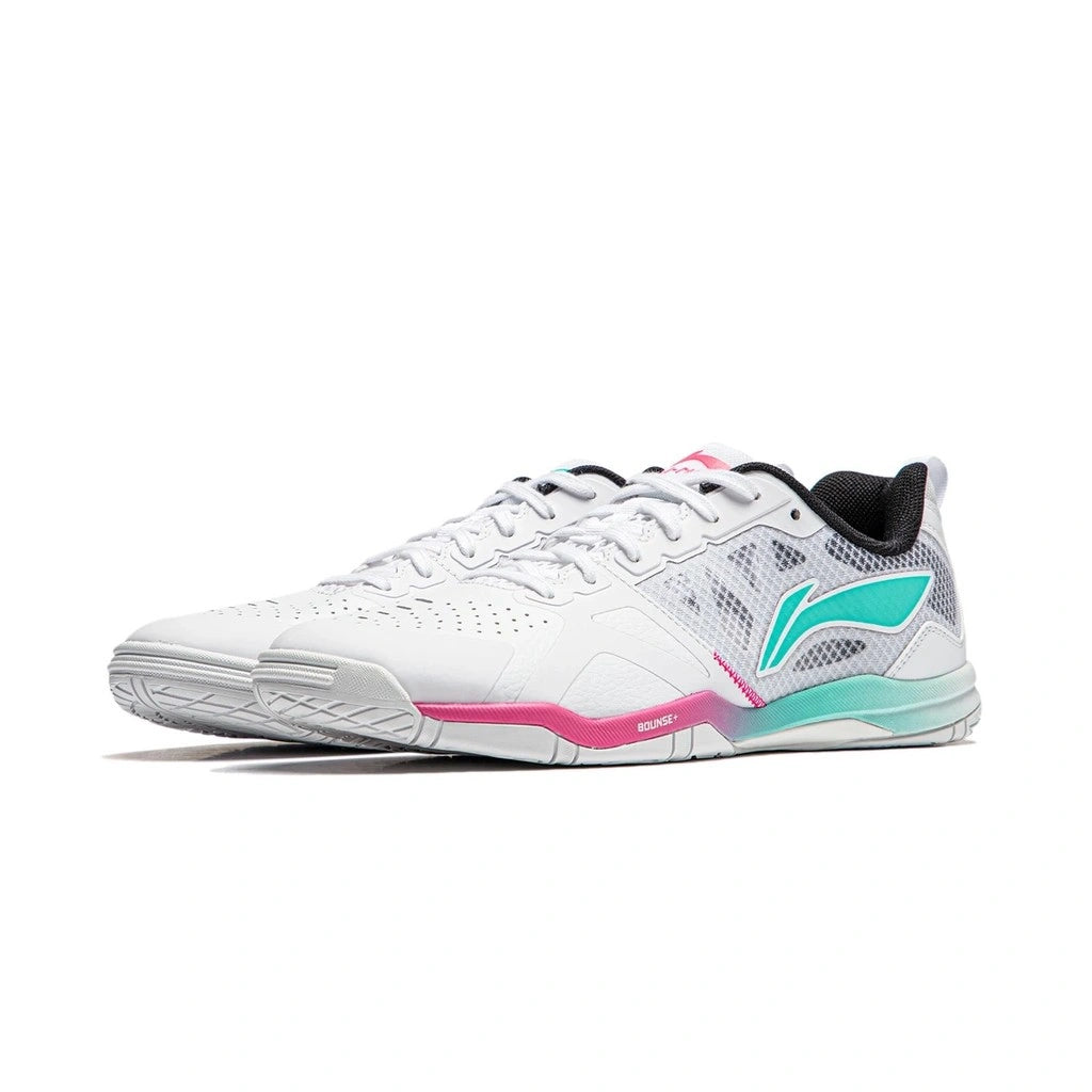Chaussures de ping-pong - Li-Ning Hawkeye 2.0 PRO (vert/rose/violet)