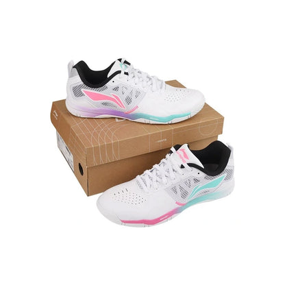 Chaussures de ping-pong - Li-Ning Hawkeye 2.0 PRO (vert/rose/violet)