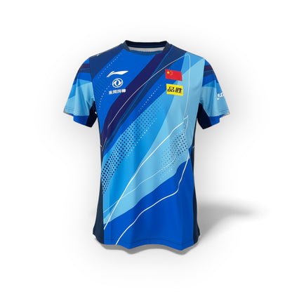 Li-Ning – China National Team 2023 Competition Shirt- Blue|  Table Tennis Jersey