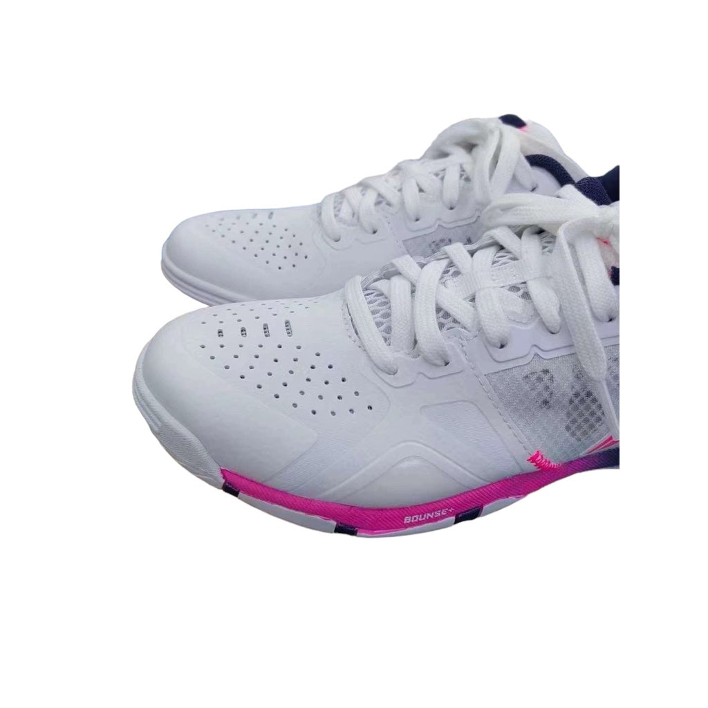 Li-Ning Hawkeye 2.0 PRO Table Tennis Shoes (White/Violet/Pink)