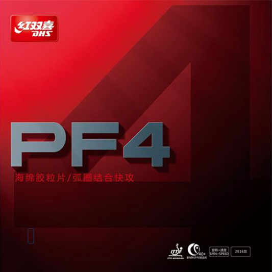 DHS PF4 40+ TABLE TENNIS RUBBER - Table Tennis Rubber